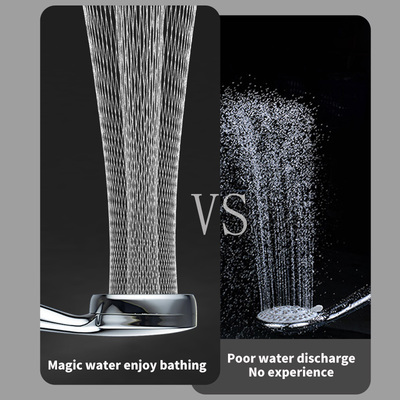极速High ePressure Water Saving Rainfall Shower Head Bathroo