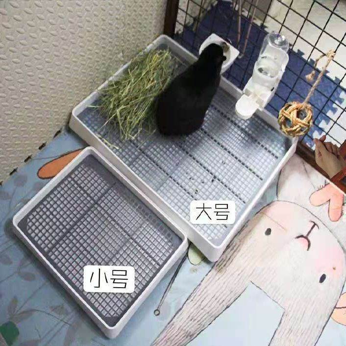 极速兔子厕所g沥水篮兔子厕所荷兰猪厕所兔笼防喷尿托盘防掀