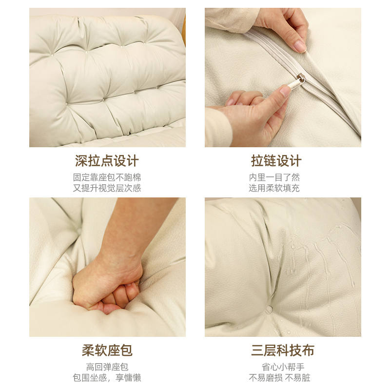 极速懒人沙c发可躺可睡榻榻米座椅沙发椅折叠两用沙发床宿舍躺椅