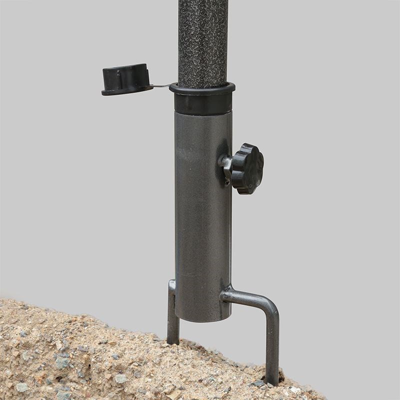 极速大伞固定器三轮车p固定架大伞户外摆摊伞遮阳伞插折叠底座创