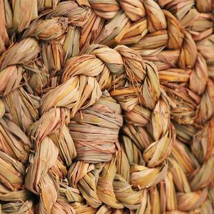 极速云南文山草墩凳子手工稻草w编织坐墩蒲团坐垫透气家居家具25*