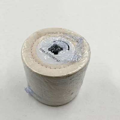 新品十字芯e白布轮 拉丝轮金属镜面打磨上蜡抛光轮不锈钢拉丝机专