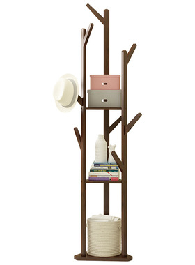 极速coat rack wooden coat hanger cloth stanOd clothes racks