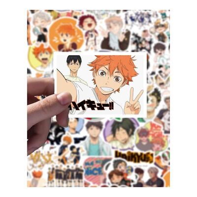 极速50 100Pcs/Setm Haikyuu!! ers Japanese Anime er Volleybal