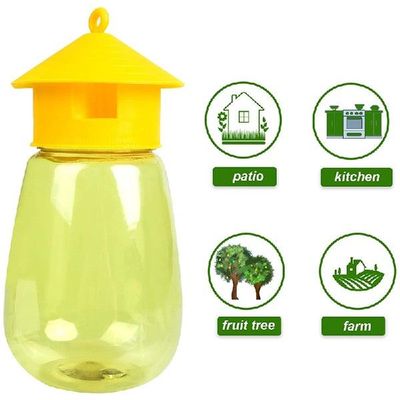 极速Fly Reusable Traps, Fruit Fly Traps Fly CatcheVr Outdoor