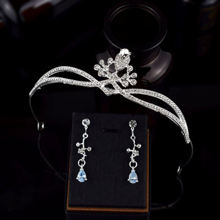 极速生日水晶皇冠女神头饰水w钻王冠公主成人发箍高端大气头冠十