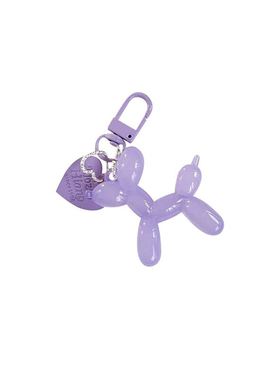 极速Fashion Keychain Punk Jelly Balloon Dog Keycha forZ Wome