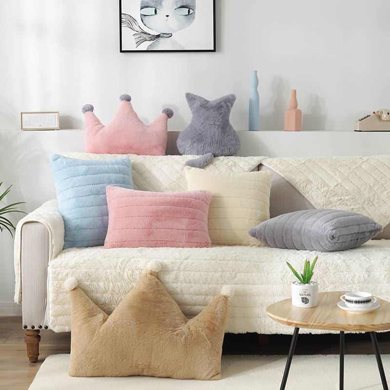 极速飘窗窗台抱枕靠垫套装组合沙发客厅网红星星皇冠Y靠枕床头心