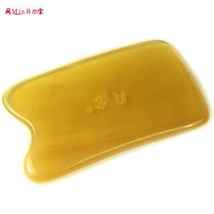 闽宝天然纯牛角刮痧板脸部面部背部全身通用经络颈部美容排毒拨筋