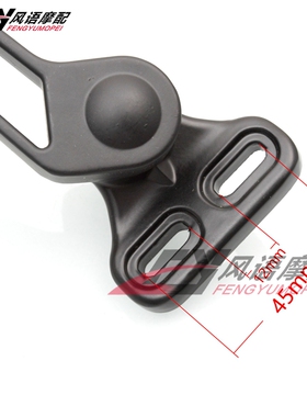 适用仿赛摩托车CBR400/500/650R ER6F 跑车改装后视镜反光镜