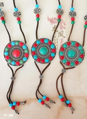 蒙古元素项链女少数民族