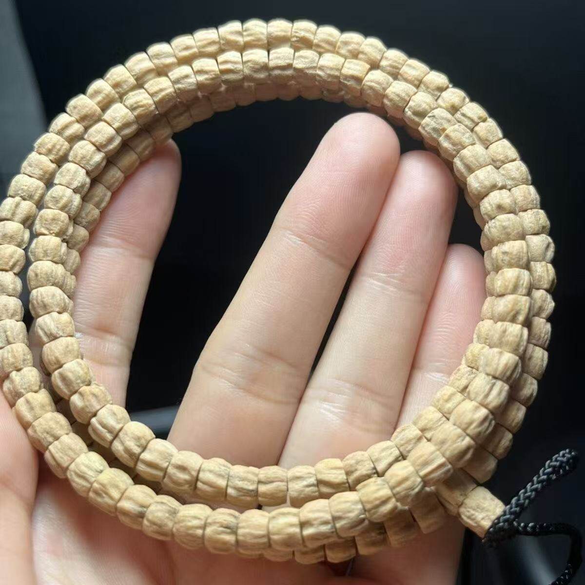 山中玉百香籽菩提手串西藏热振寺男女念珠藏式鬼脸佛珠10文玩手串