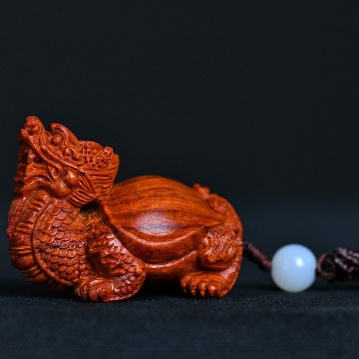 印度小叶紫檀木雕龙龟摆件玄关红木质手工雕刻文玩吉祥随身把玩件,饰品/流行首饰/时尚饰品新,手把件/把玩物,淘宝优惠券,粉丝福利购,淘宝优惠卷