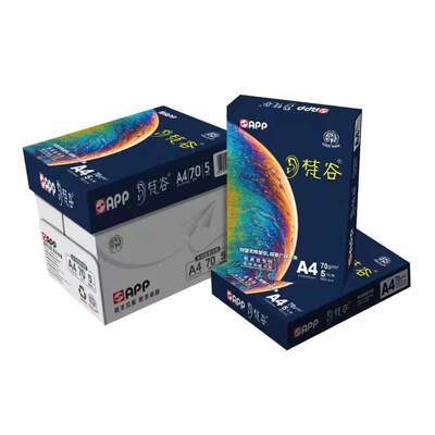 APP梵谷A4复印纸70g单包500张办公用草稿纸学生用打印纸整箱