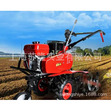 奥玛克微耕机小型旋耕机新式农用翻地机耕地机开荒汽油家用翻土机