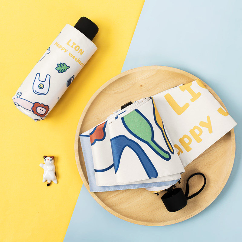 太阳伞女全自动遮阳伞防晒防紫外线夏超轻小巧迷你折叠晴雨伞两用