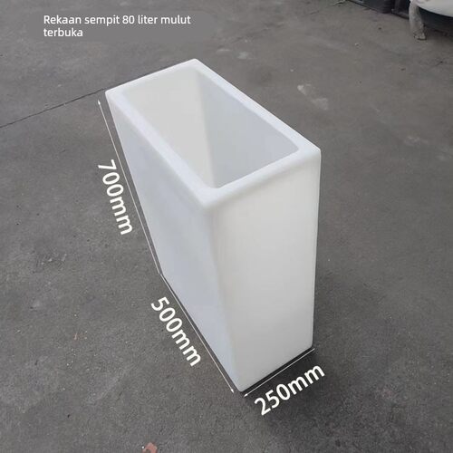 加厚大容量塑料水箱长方形大敞口养鱼家用水缸防腐耐磨无盖蓄水桶