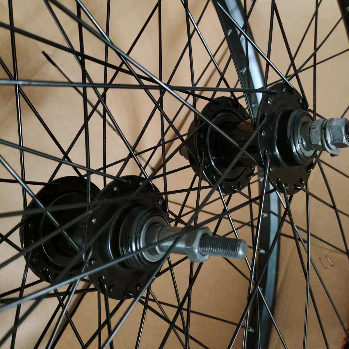 山地车车圈刀圈自行车钢圈18-24-26铝圈碟刹专用圈轮组整套车圈