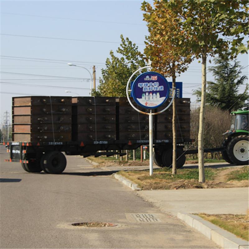 产地货源供应大型挂车承重40吨拖车重型牵引挂车