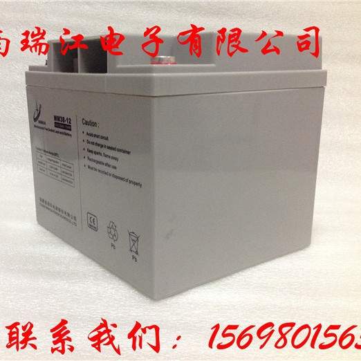 闽华电瓶 UPS不间断电源 UPS电源 免维护蓄电池12V38AH铅酸蓄电池