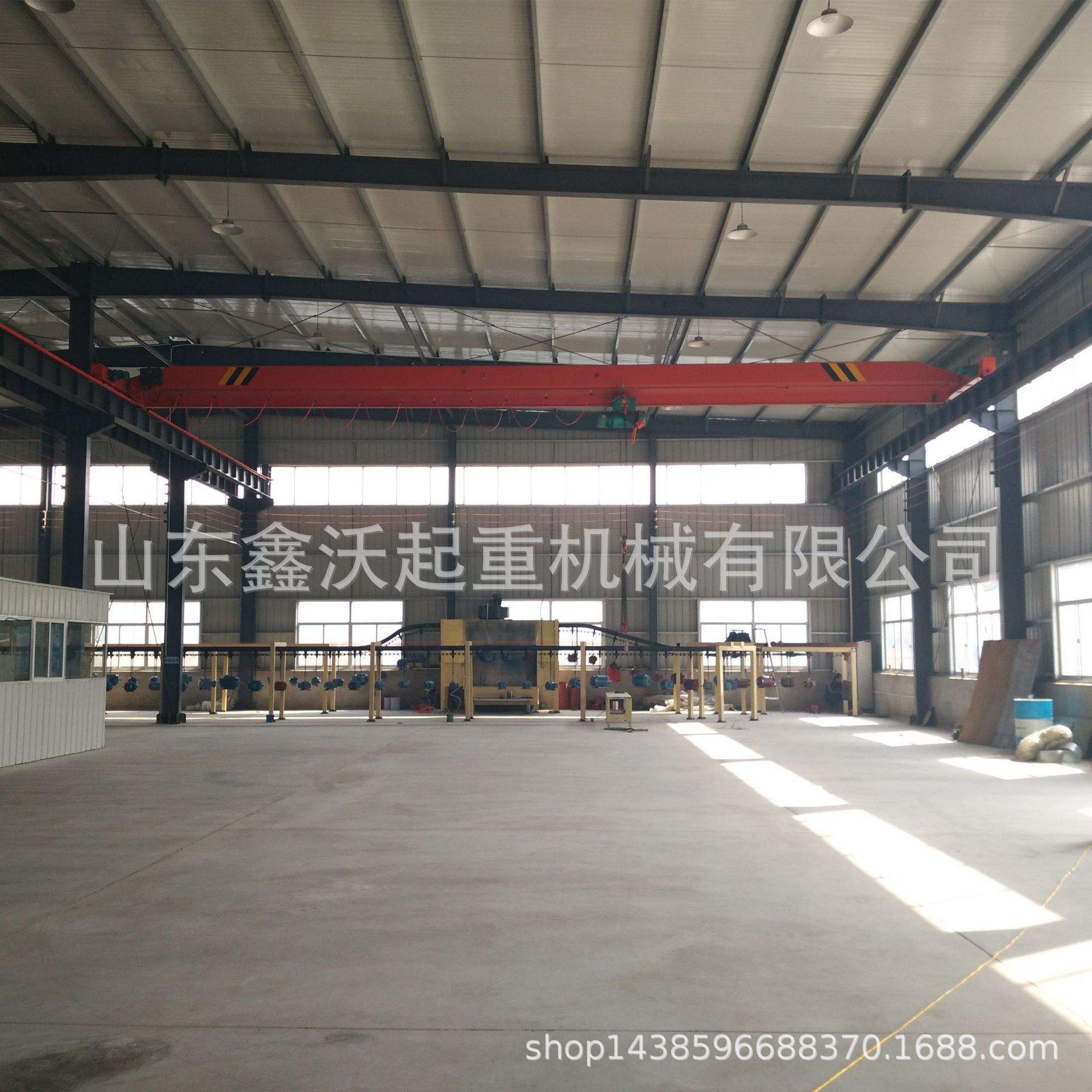 10t single girder overhead crane