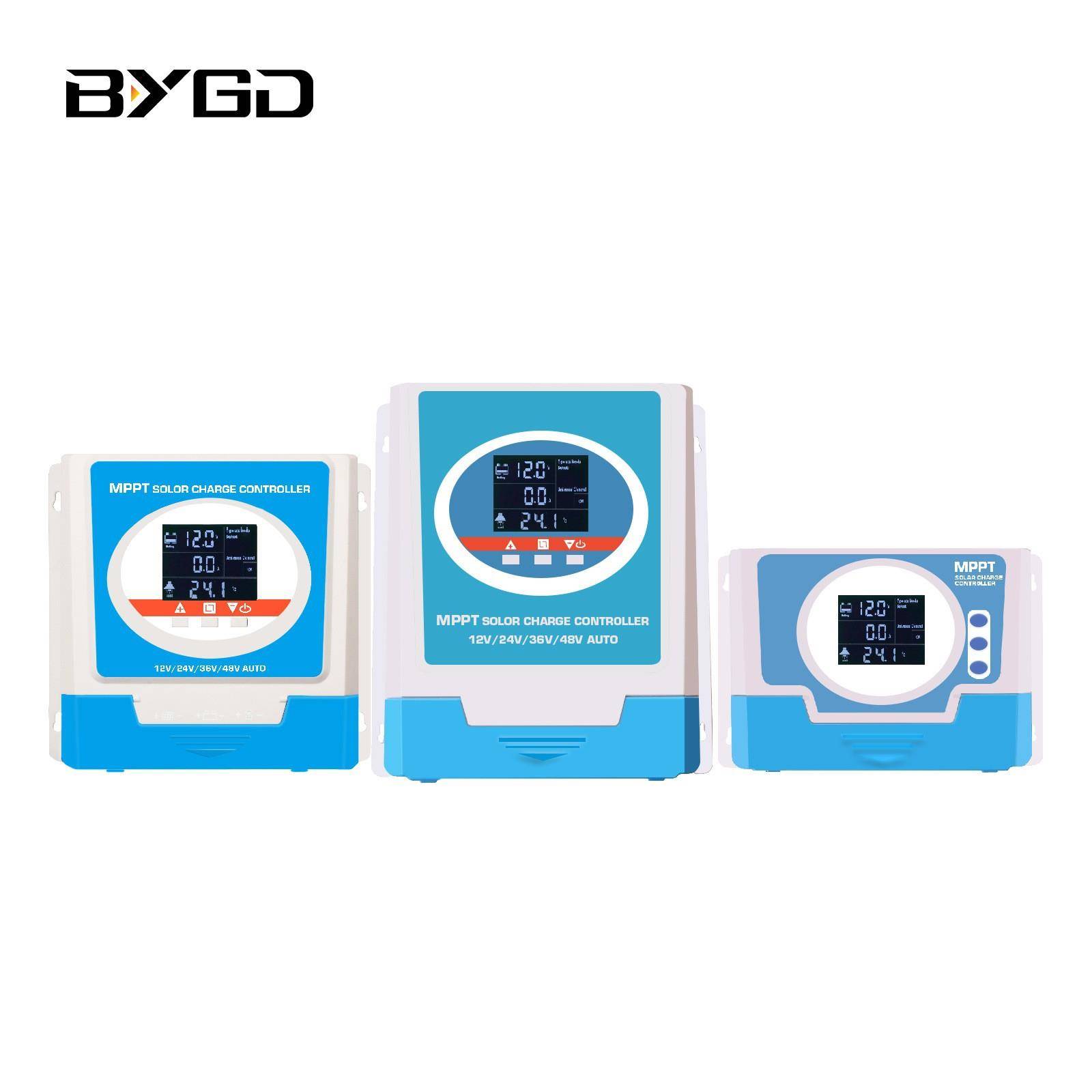 40A60A80A100A太阳能控制器12V24V36V48V自动识别LCD控制