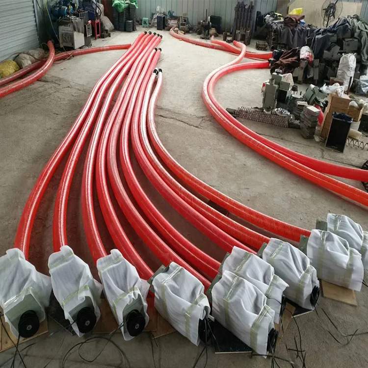 粮仓粮库用大型双管吸粮机 全自动软管螺旋家用抽粮机