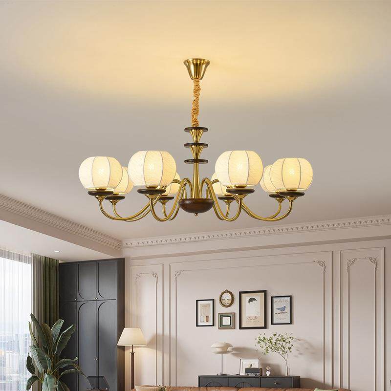 新式中古吊灯客厅餐厅卧室书房中国风复古美式灯具现代简约大气,特色手工艺,其他特色工艺品,淘宝优惠券,粉丝福利购,淘宝优惠卷