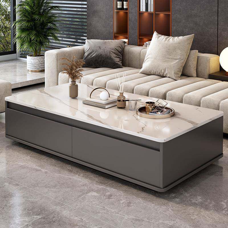 茶几客厅家用2025新款轻奢高级感小户型现代简约创意方形茶几桌子