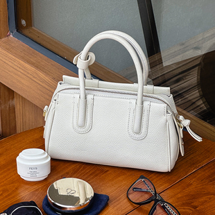 TAWEN 通勤小拎包简约高级斜挎手提包 头层牛皮单肩包女士2025新品