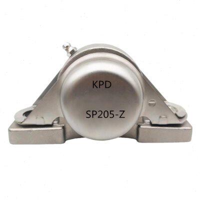 KPD不锈钢防护罩立式座轴承 SP204 SP205 SP206 SP207 SP208 P209
