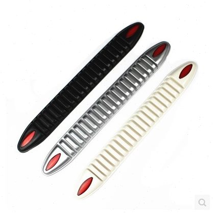 4条加大号汽车防撞胶条防护条 车头保险杠车载防擦贴 车身装饰条