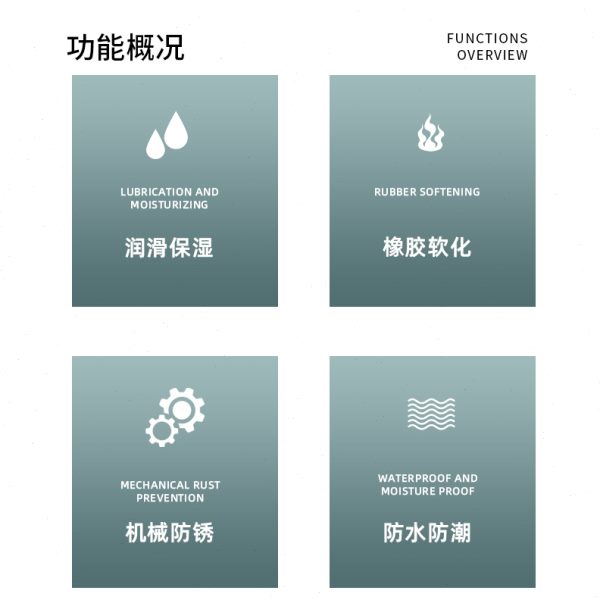 汽车铰链润滑脂车门限位器门锁润滑油工业白凡士林车用家用润滑剂