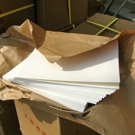 加厚实验吸水纸工业滤油纸 大张滤纸实验室耗材30*30cm定性过滤纸