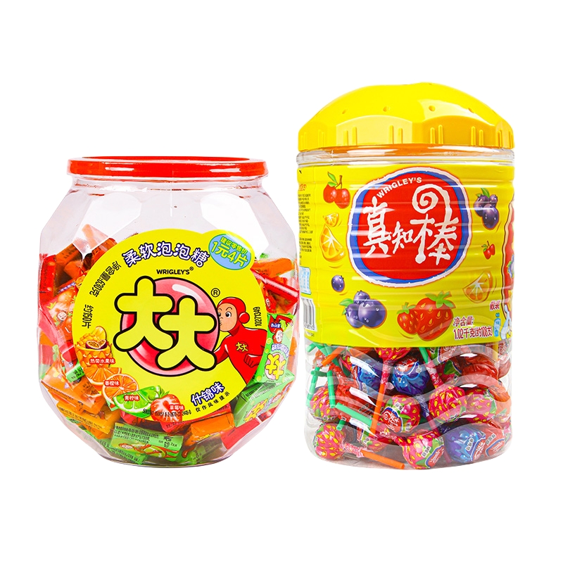 真知棒大大泡泡糖多口味组合
