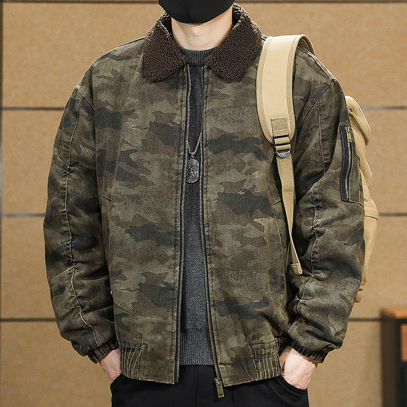 【2025冬季重磅加绒迷彩夹克】
