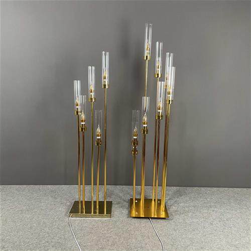 极速婚庆道具多头步步p高烛台路引灯婚礼舞台金色电镀发光梅花管,节庆用品/礼品,路引,淘宝优惠券,粉丝福利购,淘宝优惠卷