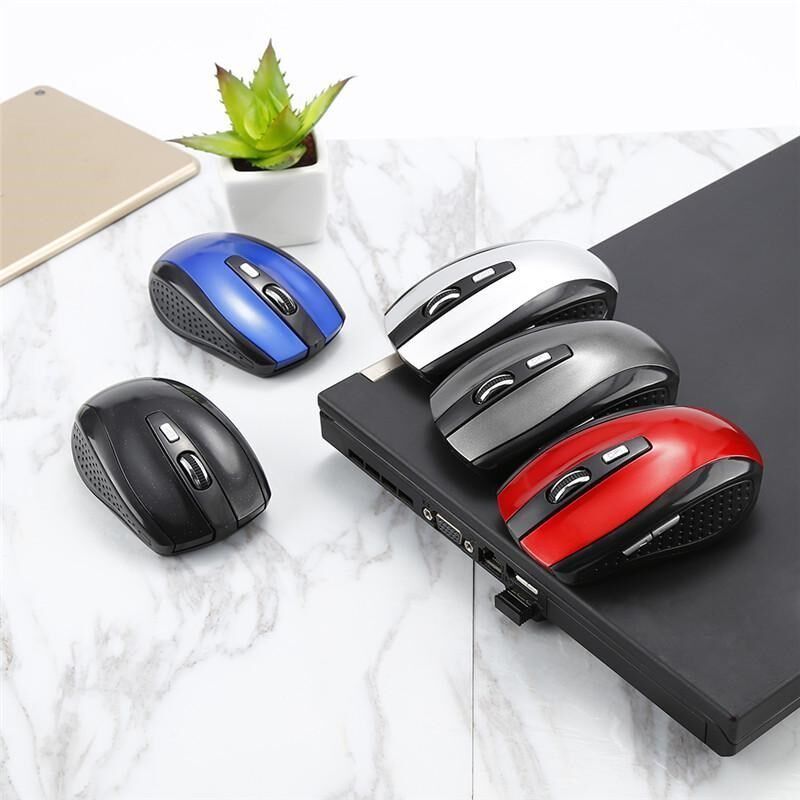 极速USB Wireless mouse 1600DPI Adjustable USB R30 Receiver O
