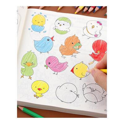 极速儿童简笔画5000例大全宝宝入门F学画画小学生自学零基础启蒙