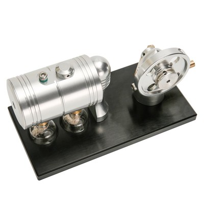 极速全金属可启动蒸汽机模型发动机复A古带加热锅炉 K-005  大锅