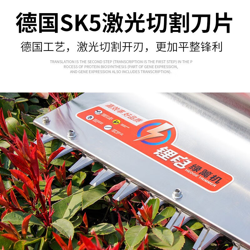 极速大和充电式h锂电绿篱修剪机绿化造型修剪茶叶茶树修树球修枝