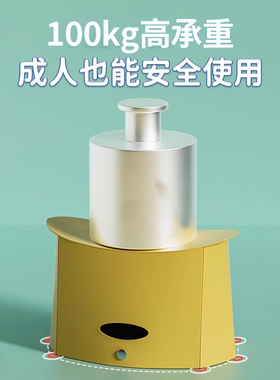 极速户外折叠纸片凳钓鱼折叠椅便携小型音乐节旅行塑料Z迷你凳子