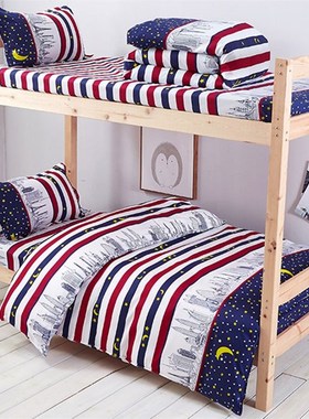 极速床笠式四件套纯棉1.5/1.8m席梦思床罩M1.2米床垫防滑保护套三