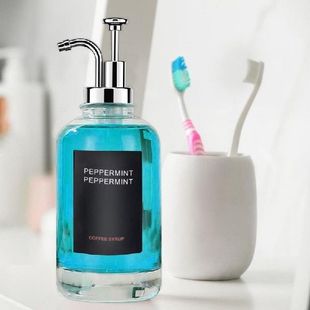 极速Coaffee Syrup Dispenser 500ml Transparent Coffee Accesso