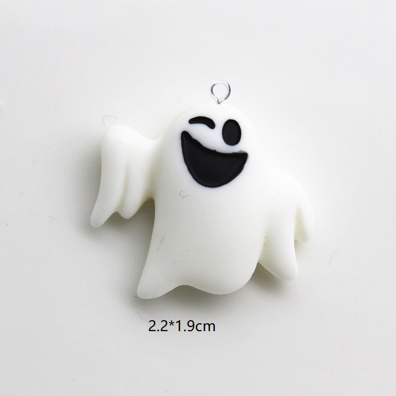 新品10Pcs New Ghost Pumspkin Halloween Sets Resin Charms for