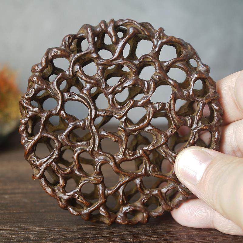 极速苏工精品铜镂空杯托茶托盖置壶承日K式创意隔热垫茶具摆件厂,餐饮具,茶托,淘宝优惠券,粉丝福利购,淘宝优惠卷