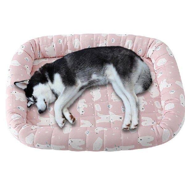 极速Dog Cooling Mat Soft Pet CooCling Mats Machine Washable