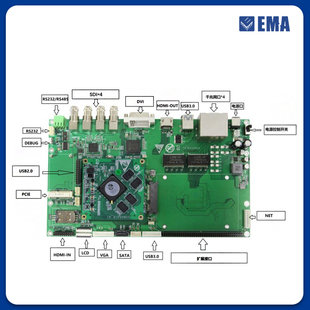 高性能视频处X理 海思Hi3531AV100 分析编解 开发板 极速EVM3531A