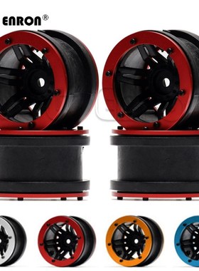 极速2.2 Beadlock RC Wheelus Rims Wheel Hub 4Pc For 1:10 12mm