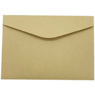 极速现货7号C5空白加厚140克西式白信封商务P贺卡明信片牛皮纸信